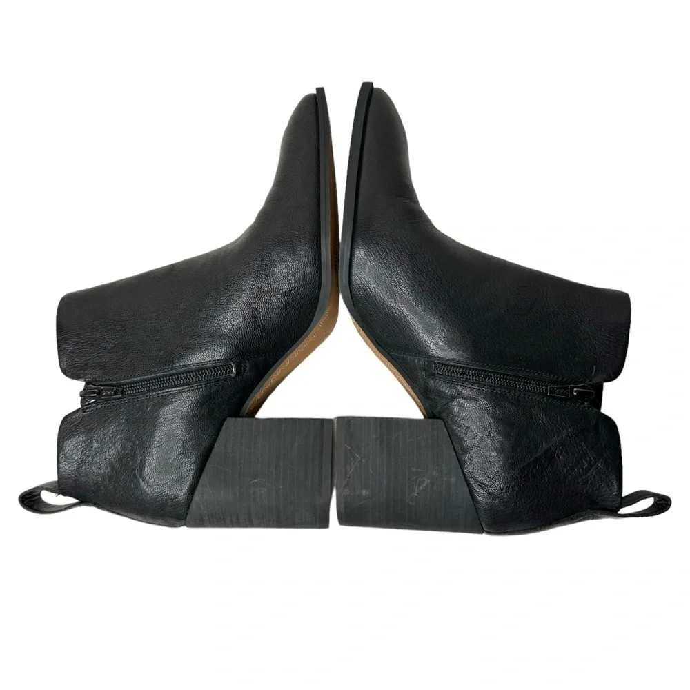 Vionic Lyssa Bootie Black Leather 11‎